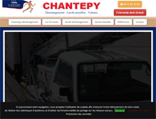 Tablet Screenshot of demenagement-valence.fr